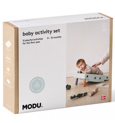 MODU - Baby activity set | Ocean Mint / Forest Green